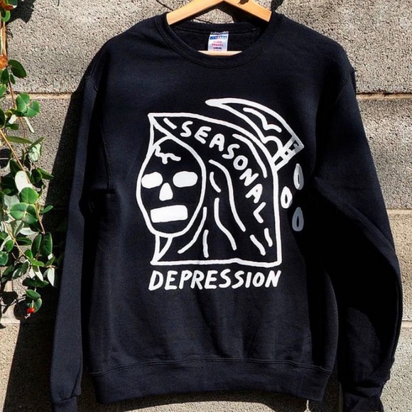 Goth Graphic Champion Sweatshirt - Picture 2 of 3